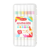 Box Of !2 Acrylic Markers - "Variety of acrylic markers for versatile creativity."
