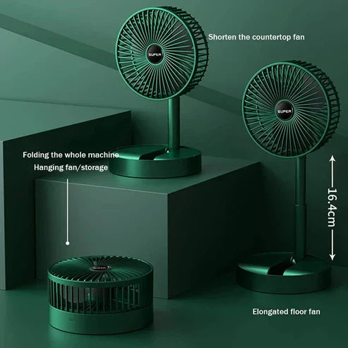 USB Rechargeable Fans That Is Foldable And Portable